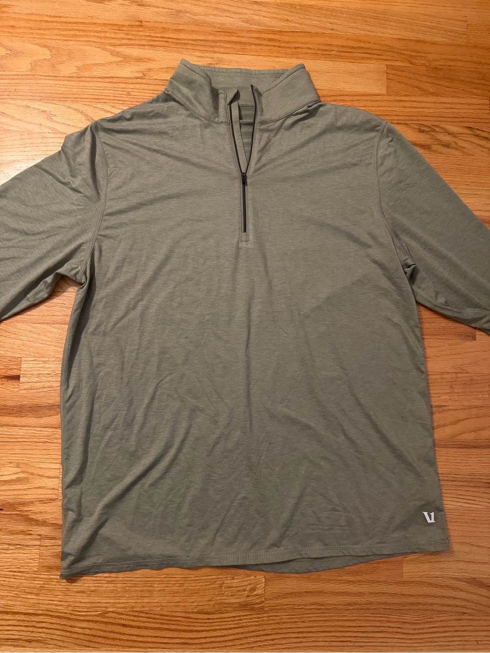 Vuori Laurel Heather Ease Performance 2.0 Half-Zip XL NWOT